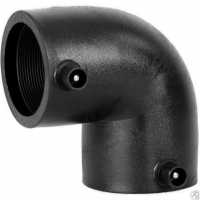 ПЭ Отвод 90 гр. ПЭ 100 SDR11 эл./св. ДУ 63 мм