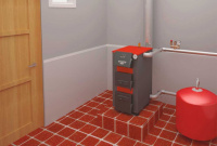 Твердотопливный котел Теплодар Куппер PRO 36